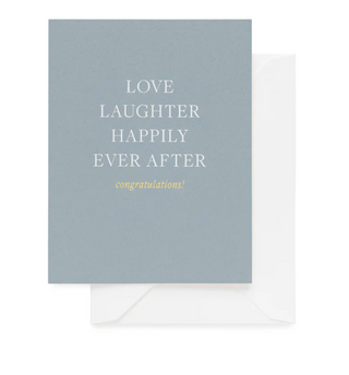 Love Laughter Happily Ever After
