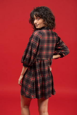 The Charlotte Dress - Yuletide Plaid