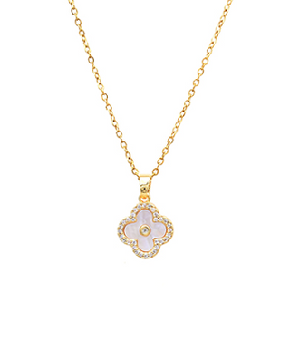 Clover Stainless Steel Necklace