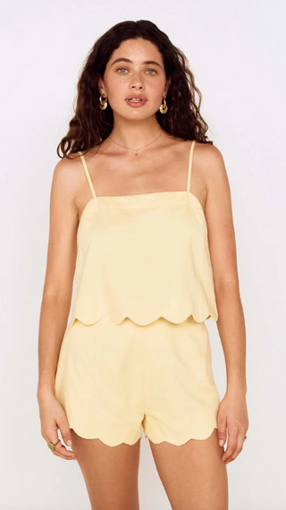 Grazia Scallop Hem Cami