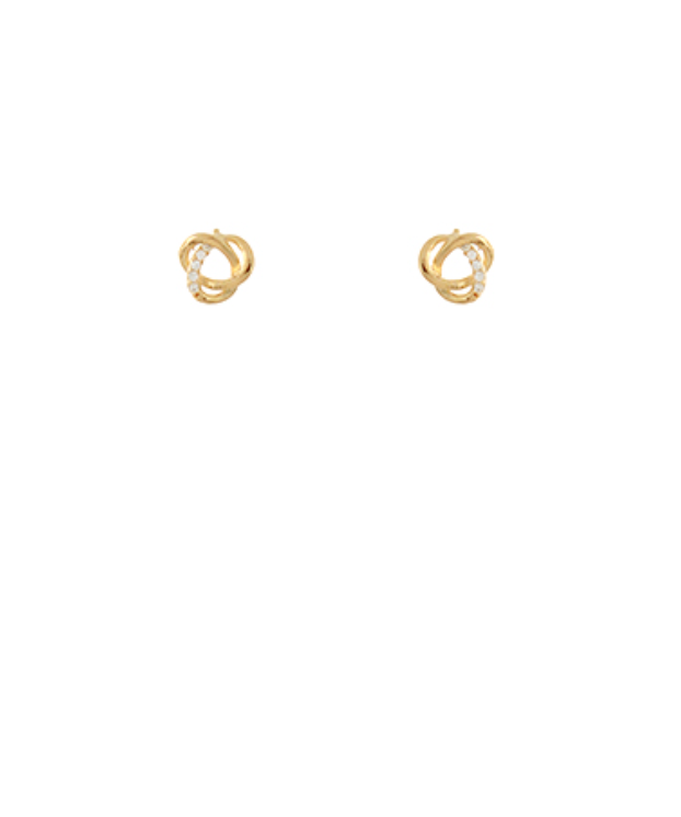 Knotted Ring Studs