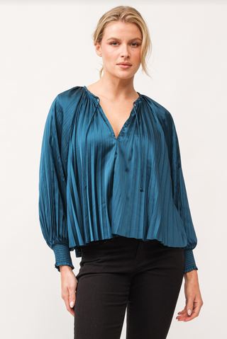 Deletta Pleated Blouse