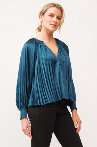 Deletta Pleated Blouse