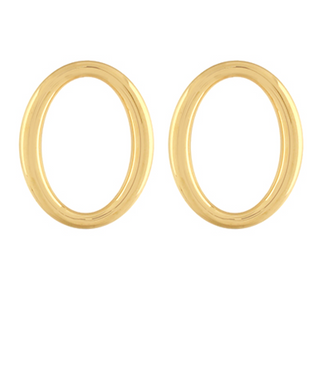 Bold O-Shaped Earrings