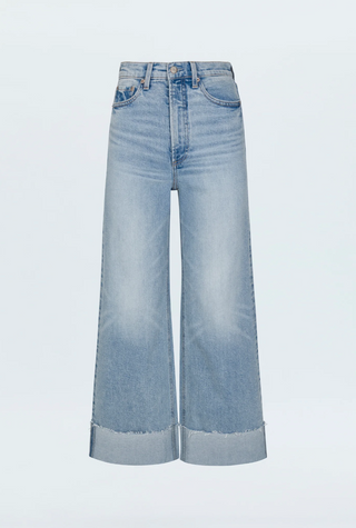 Lana High Rise Ultra Wide Denim - Snowcat