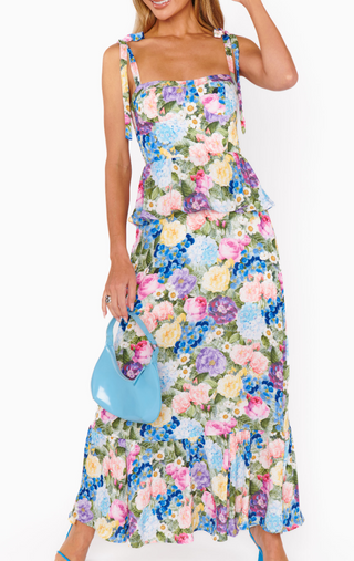 Paxton Midi Dress - Flower Shop