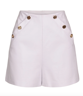 Saylor Short - White Ponte