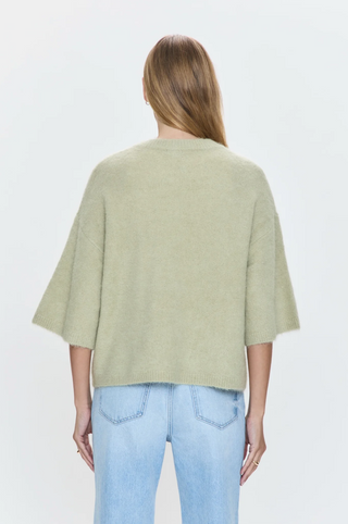 Micah Sweater Tee - Pistachio