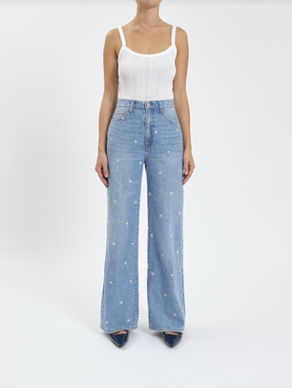 Far Out High Rise Wide Leg in Daze-Y