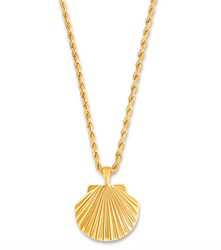 Natalia Oversized Shell Pendant Necklace