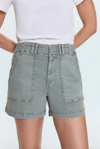Marissa High Rise Utility Short - Bluff