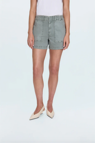 Marissa High Rise Utility Short - Bluff