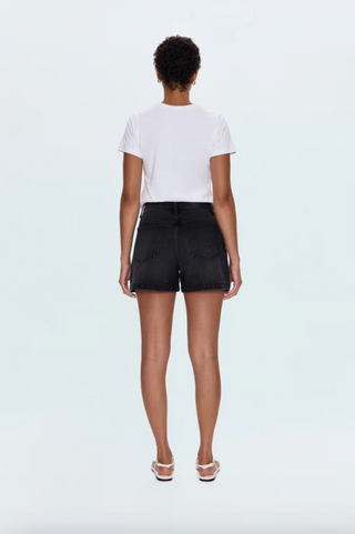 Saige High Rise A-Line Short - Glamour