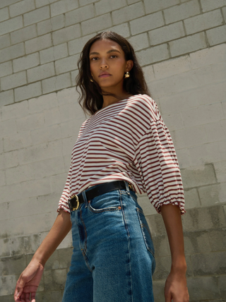 Sandra Boatneck Top
