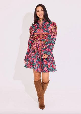 Adele Dress - Medieval Floral