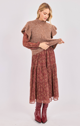 Willow Ruffle Sweater