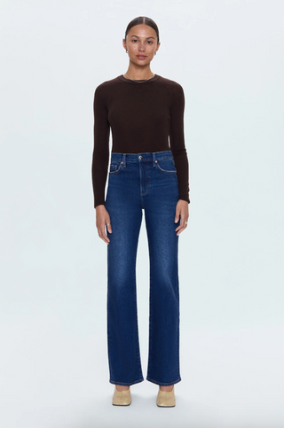 Evie High Rise Slim Boot - Penthouse