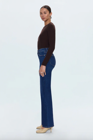 Evie High Rise Slim Boot - Penthouse