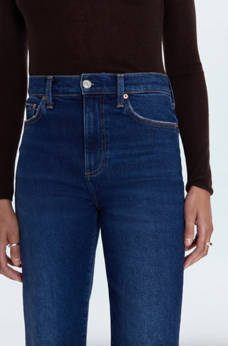 Evie High Rise Slim Boot - Penthouse