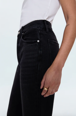 Cassie Super High Rise Straight Jean - Stormy