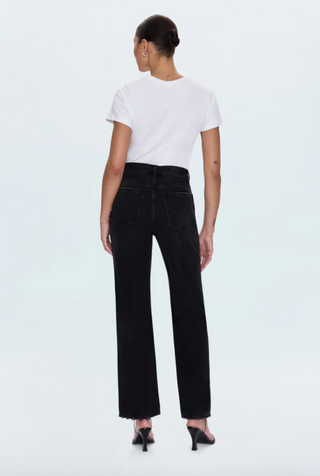Cassie Super High Rise Straight Jean - Stormy