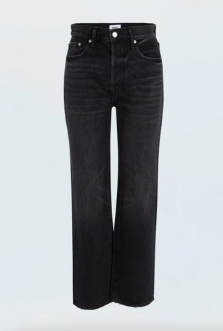 Cassie Super High Rise Straight Jean - Stormy