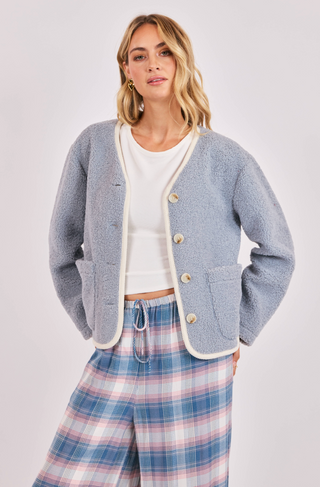 Allie Faux Shearling Jacket