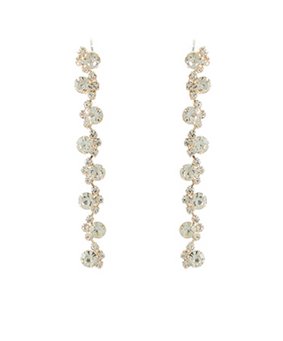 Rhinestone Drop Earrings
