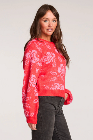 Noele Vintage Red Sweater