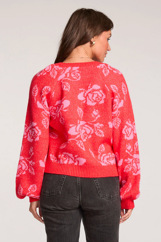 Noele Vintage Red Sweater