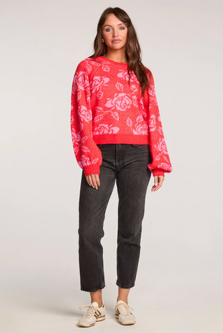 Noele Vintage Red Sweater