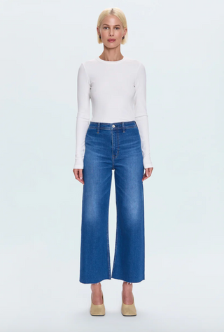 Penny High Rise Wide Leg Denim - Rooftop