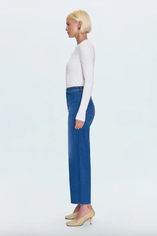 Penny High Rise Wide Leg Denim - Rooftop