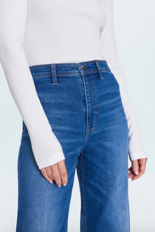 Penny High Rise Wide Leg Denim - Rooftop
