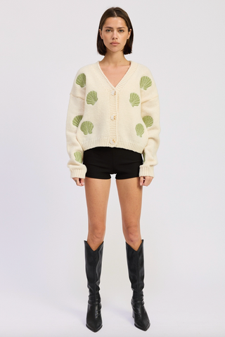 Topsail Seashell Cardigan