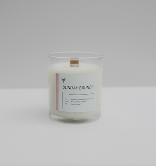 Sunday Brunch | Luxury Coastal Wood Wick Candle