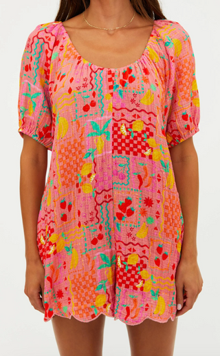 Ellery Romper - Passion Fruit