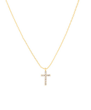 Gold Cross Necklace