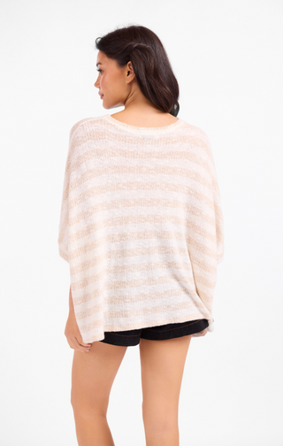 Billie Striped Dolman Top