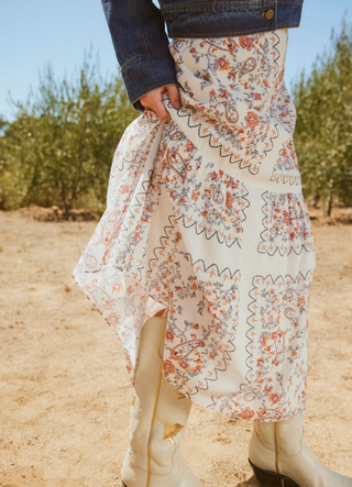 Marjorie Ankle Skirt | La Ramos