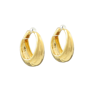 Gradual Gold Dipped Hoops