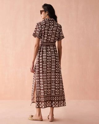 Amira Shirtdress - Nari Cacao