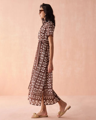 Amira Shirtdress - Nari Cacao