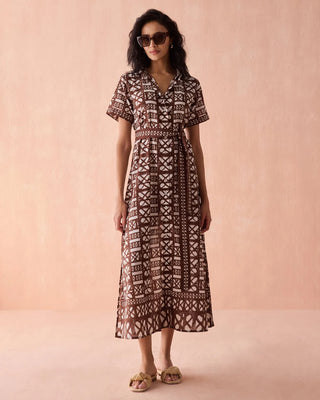 Amira Shirtdress - Nari Cacao