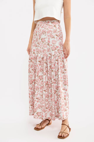Faye Skirt - Tulip Paisley