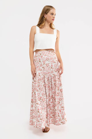 Faye Skirt - Tulip Paisley