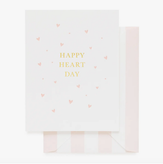 Happy Heart Day Greeting Card