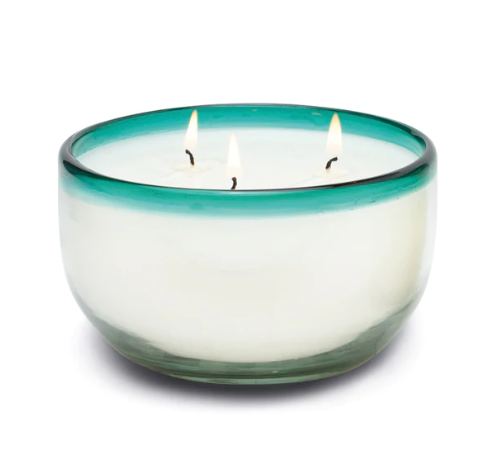 La Playa Candle - 14oz - Cactus Flower Bamboo